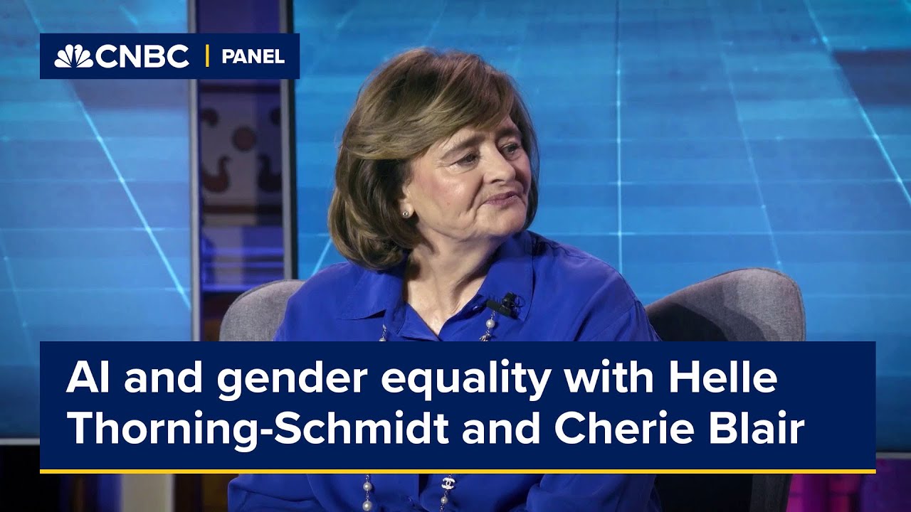 Cherie Blair and Helle Thorning-Schmidt discuss AI and gender equality