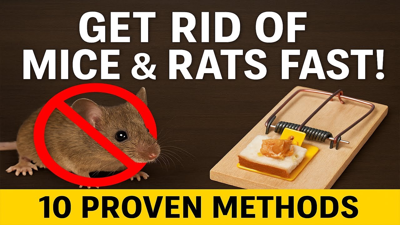 🚫 How to Get Rid of Mice and Rats FAST (10 Proven Methods That Work ...
