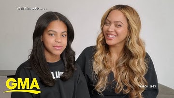 Exclusive: Beyoncé and Blue Ivy behind the scenes of Disney