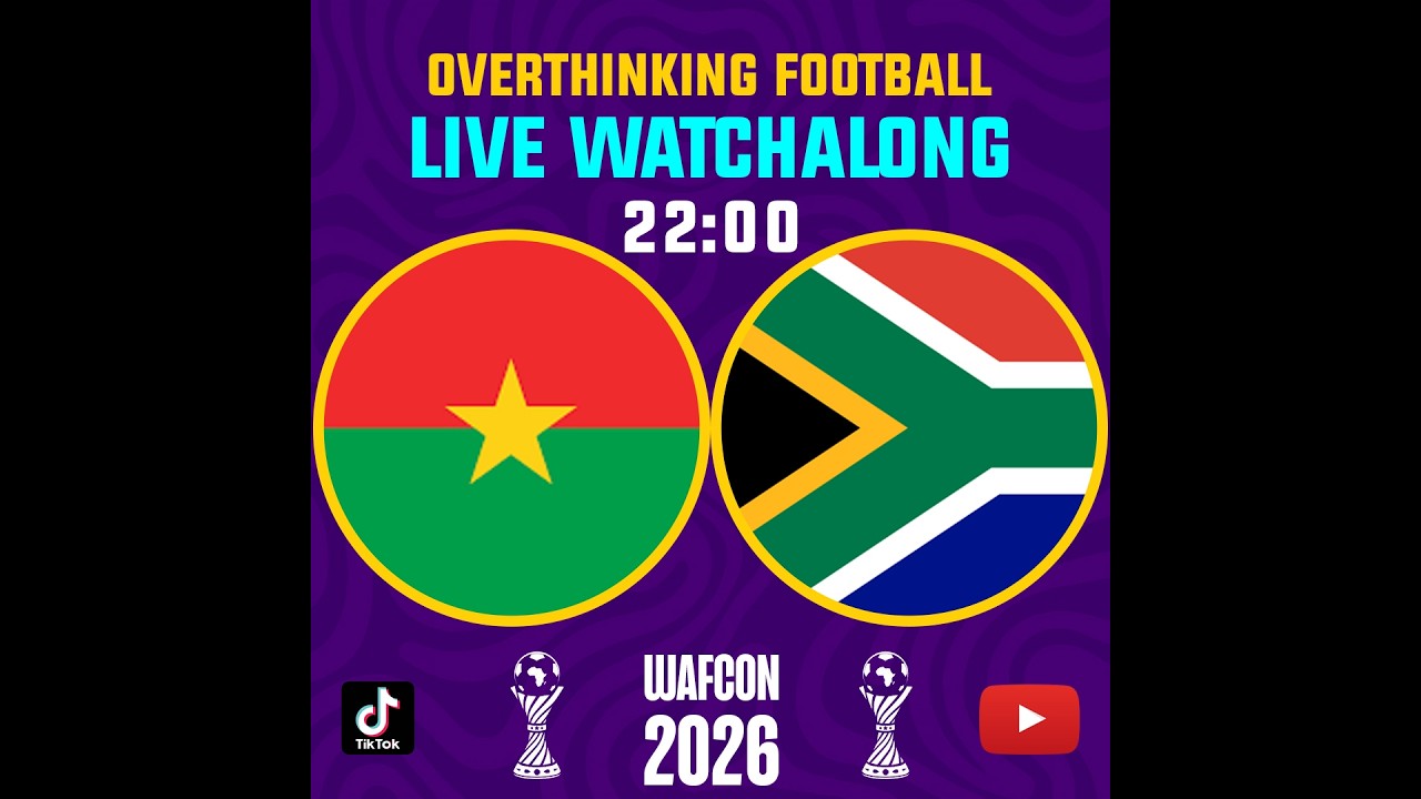 4 AUGUST 2026 - VERT - BURKINA FASO vs SOUTH AFRICA #totalenergieswafcon2026 #football