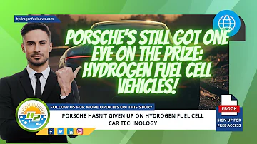 Porsche is Still Betting on Hydrogen Fuel Cell Cars for the Future