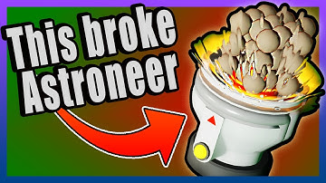 The Portable Smelting Furnace BROKE Astroneer forever