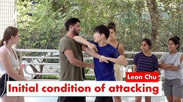 basic attacking lesson / initial condition / 8-step praying mantis kung fu / Leon Chu 朱思勳