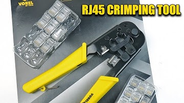 How to Make an Ethernet Cable with RJ45 Crimping Tool | Easy Network Cable Tutorial