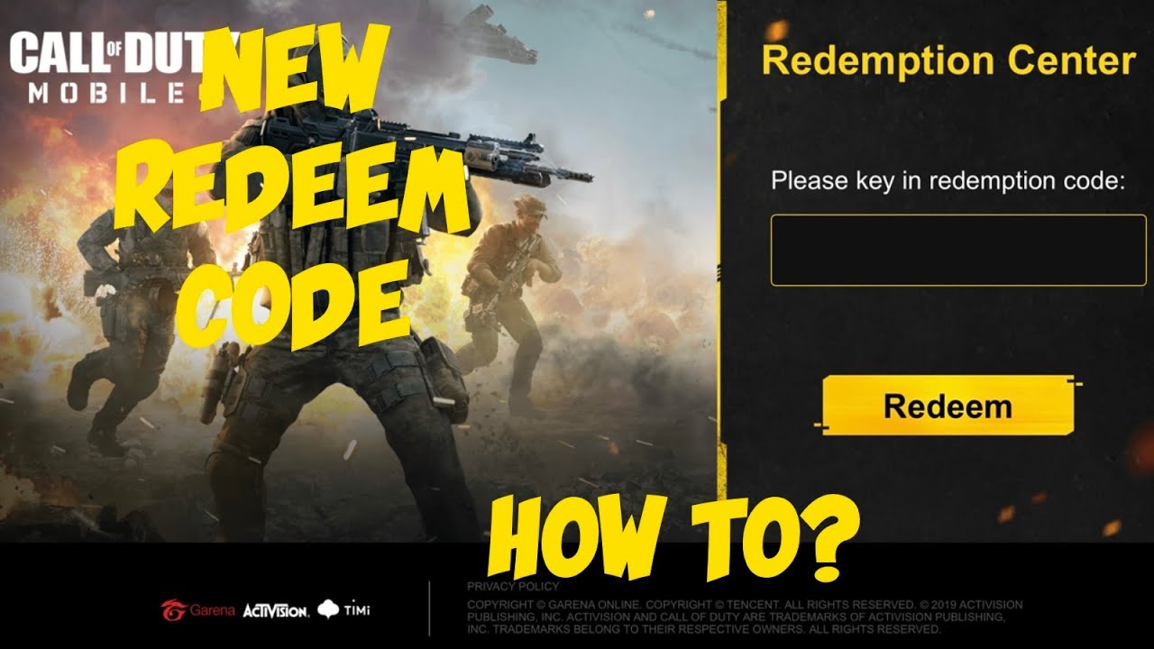 🎁 REDEEM YOUR GIFT 🎁 📖 - Garena Call of Duty Mobile