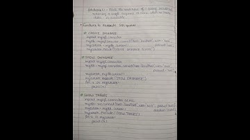 Interface python with MySQL Class 12 | CBSE/NCERT | Best Notes for Boards | Hand Written Notes