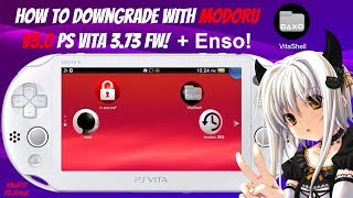 How To Downgrade With Modoru V3.0 PS Vita 3.73 FW + HENkaku Enso! (3.73 ⇨ 3.60 FW) #HENkaku #PSVita