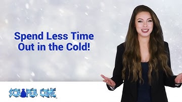 Why stand out in the cold? | Scraper Cone Ice Scraper