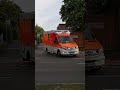 2-RTW-4 Wachausfahrt Feuerwache Paderborn Nord