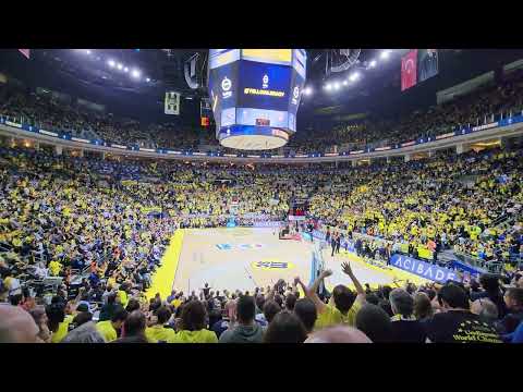 Sevdik seni, her şeyden çok! / Fenerbahçe-Olympiacos / Euroleague Playoff