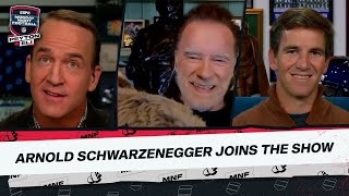 Best of Arnold Schwarzenegger on the ManningCast | Monday Night Football with Peyton \& Eli