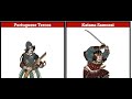 Total war shogun 2 1vs1 portuguese tercos vs katana samurai