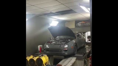 Insane 1000hp Supra rolling antilag test