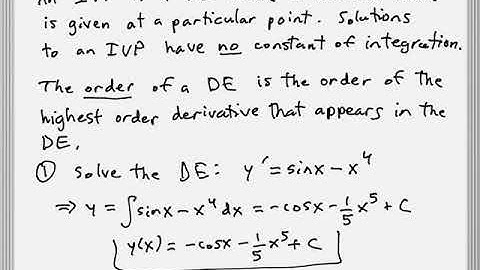9.1 - Modeling with Differential Equations