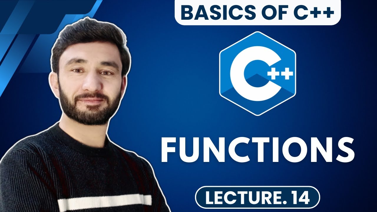 What are FUNCTIONS in C++ | C++ For Beginners - (Basics Of C++) - YouTube