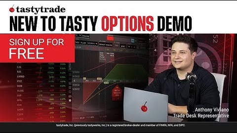 New to tastytrade Options Trading Demonstration