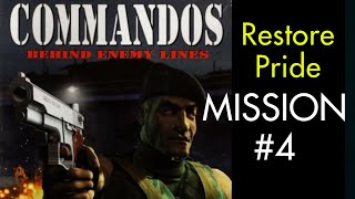 Commandos: Behind Enemy Lines | Gameplay | No Commentary | Mission 4 - Restore Pride