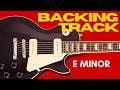 JOE BONAMASSA Inspired Rock Blues Backing Track Jam in E minor 100 Bpm