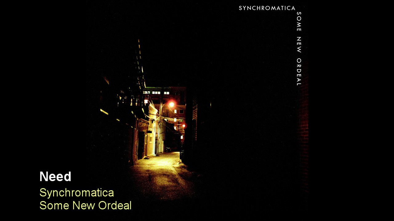 在 YouTube 上觀看「Synchromatica - Need」 在 YouTube 上觀看「Synchromatica - Need」
