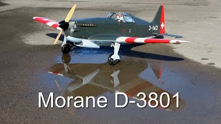 Swiss Warbird RC Morane D-3801 (HB-RCF)