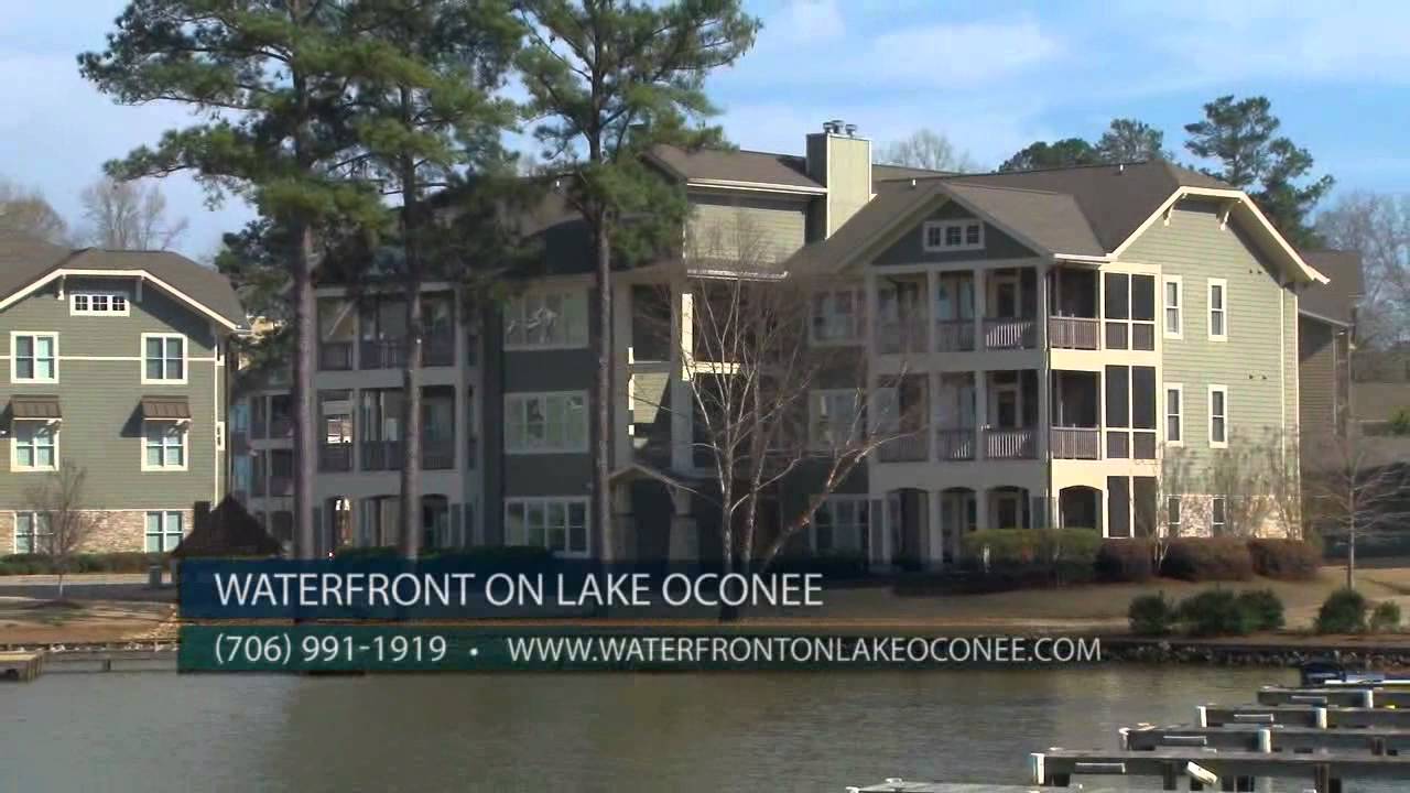 Waterfront on Lake Oconee YouTube