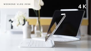 白いMagic Keyboardの汚れ対策と白い靴たちの靴磨き【Weekend Vlog #056】