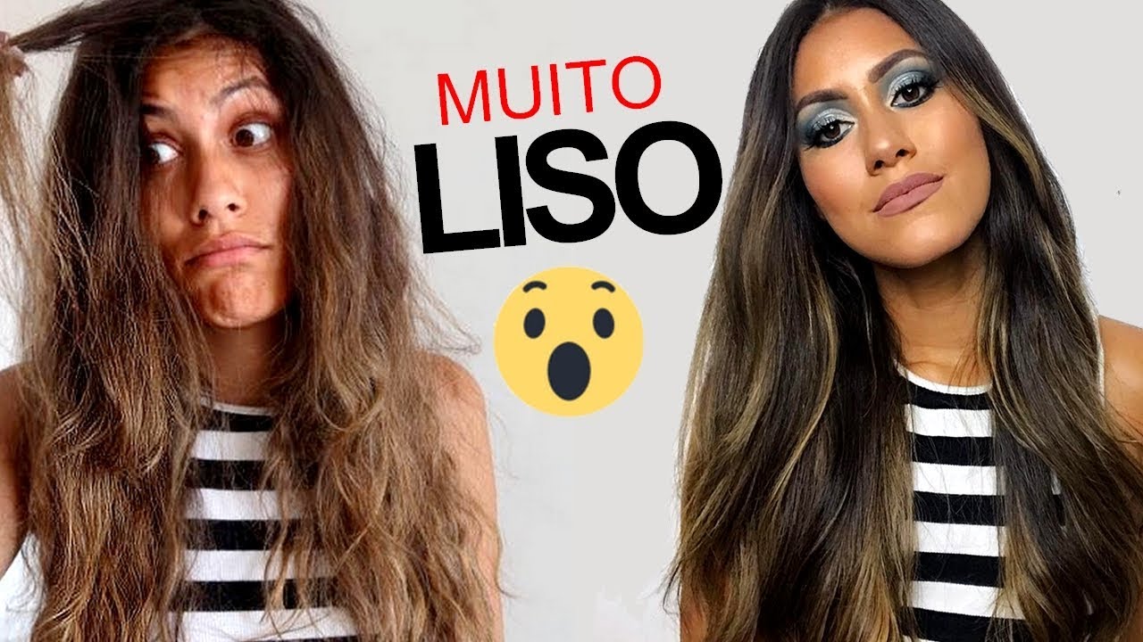 TRANSFORMEI MEU CABELO DEPOIS DA CHUVA - hidratação para cabelos RESSECADOS