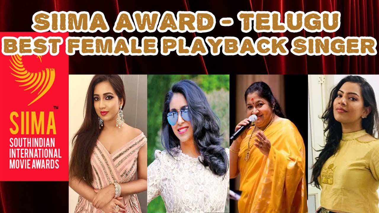 SIIMA Award Best Female Singer  -Telugu| Shreya Ghoshal | K.S.Chithra | Neha Bhasin | Madhu Priya