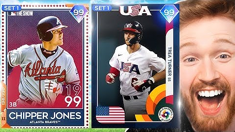 I Unlocked 99 Trea Turner & 99 Chipper Jones!