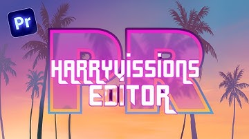 Unlock the GTA VI Vibe: Premiere Pro Tutorial for Epic Title Animation! 🚗🎮