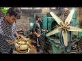 How is a Five Blade Ceiling Fan Produced in a Factory || Ceiling Fan Production Process in Factory