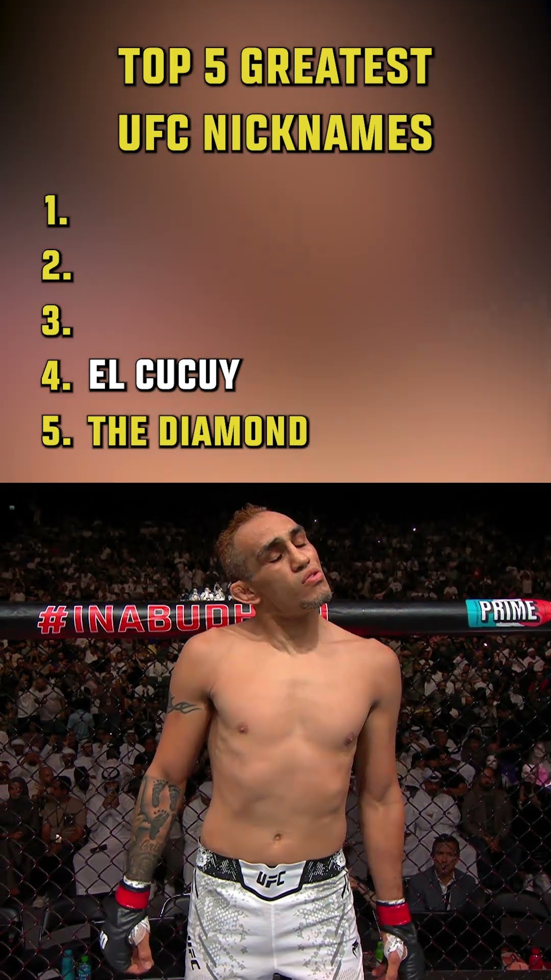 TOP 5 UFC Nicknames ? #ufc