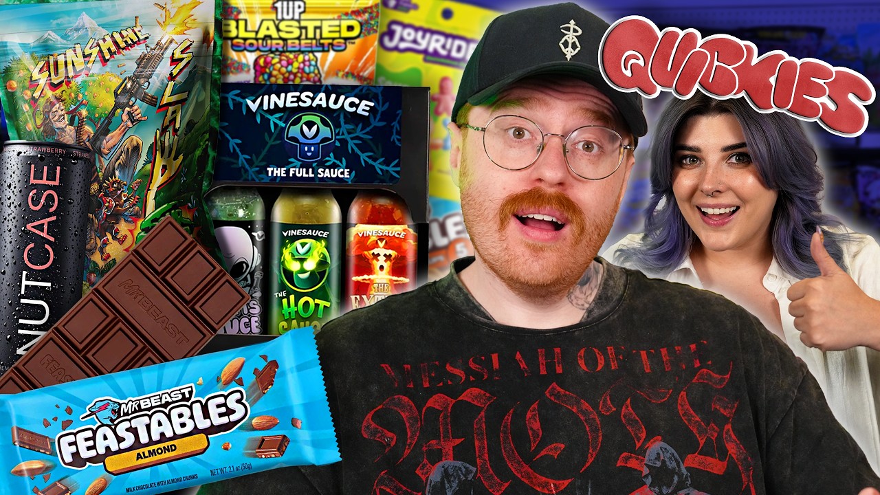 RATING EVERY INFLUENCER SNACKS - QUICKIES