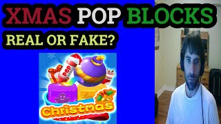 XMAS POP BLOCKS. Early christmas paypal present? Or just another fake? screenshot 5