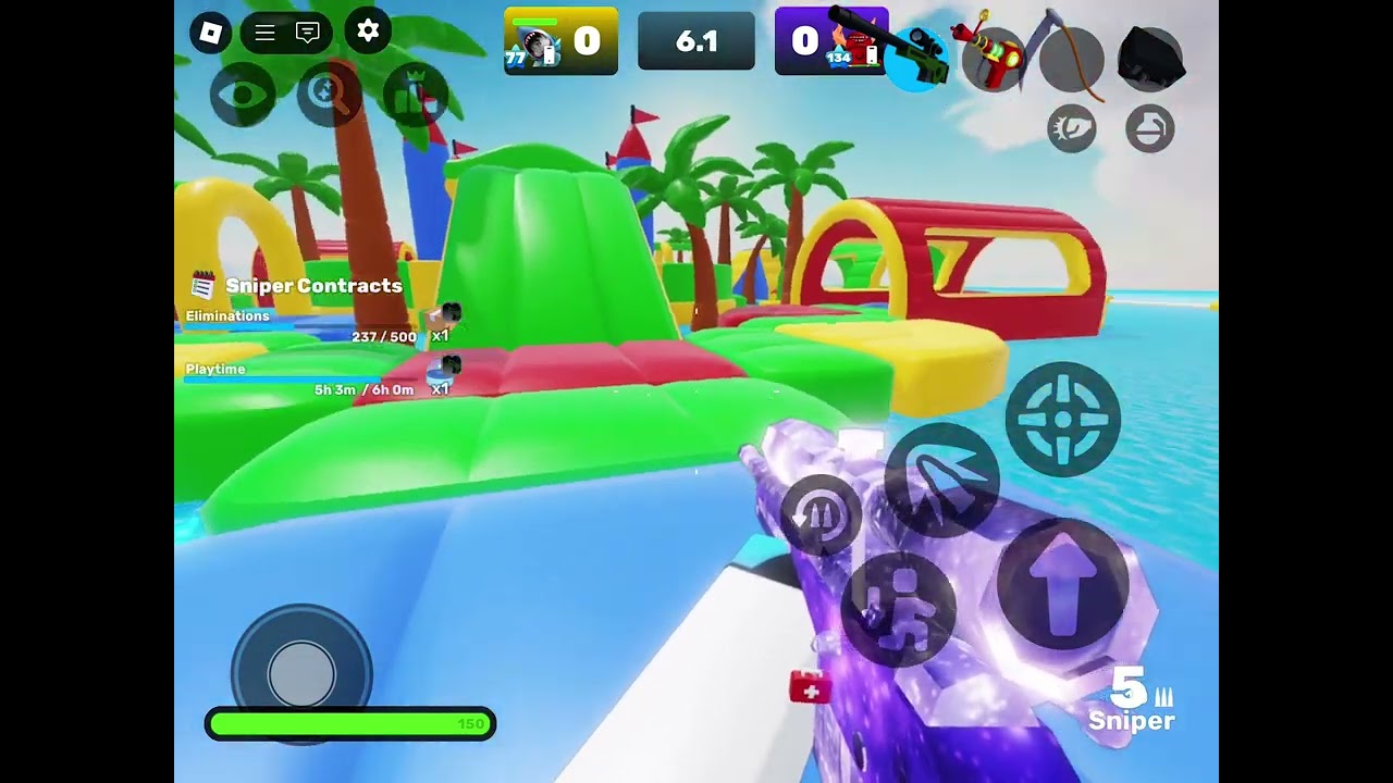 Splash glitch in rivals