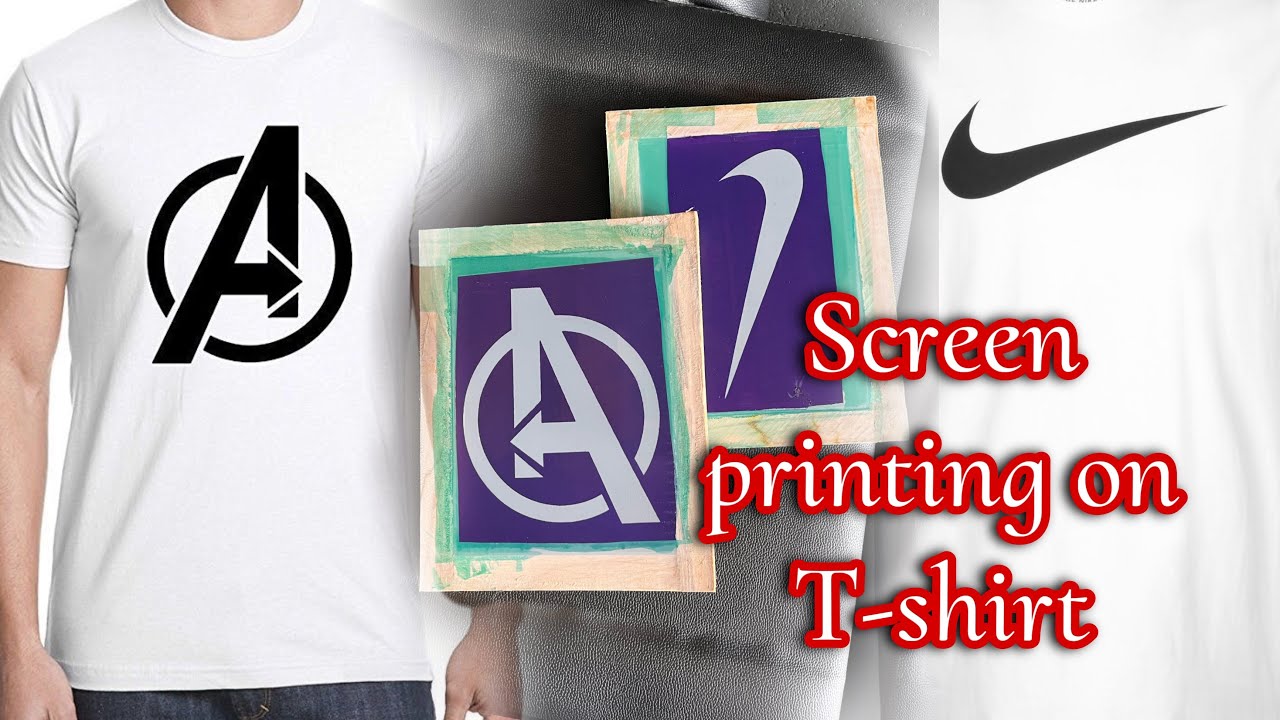 Screen printing on Tshirt // Tshirt printing business // how to