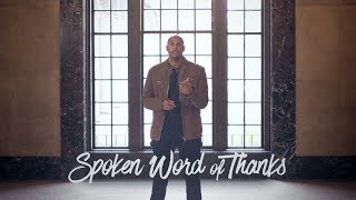 Video thumbnail of "Spoken Word of Thanks - by Motion Worship"
