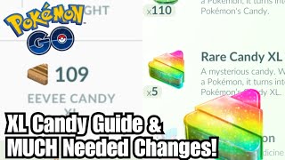BEST XL Candy Guide Pokemon GO