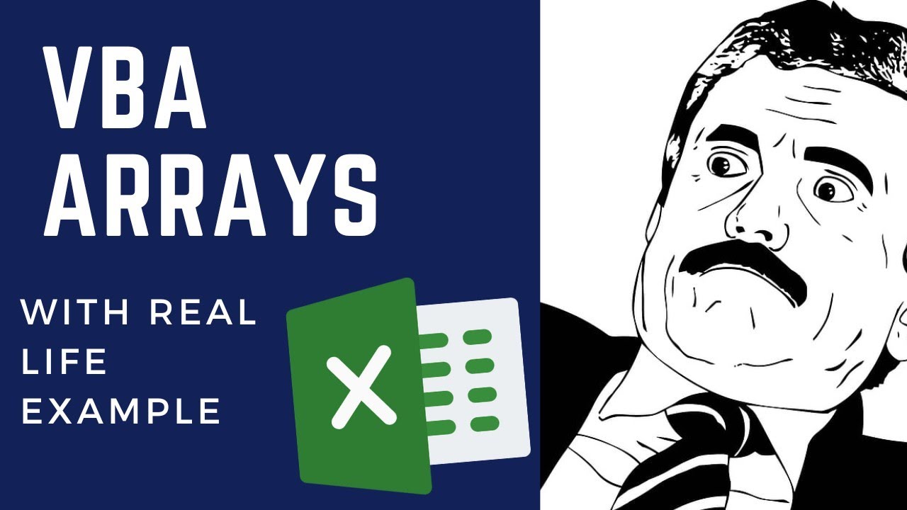 VBA arrays explained with Real Life Examples! - YouTube