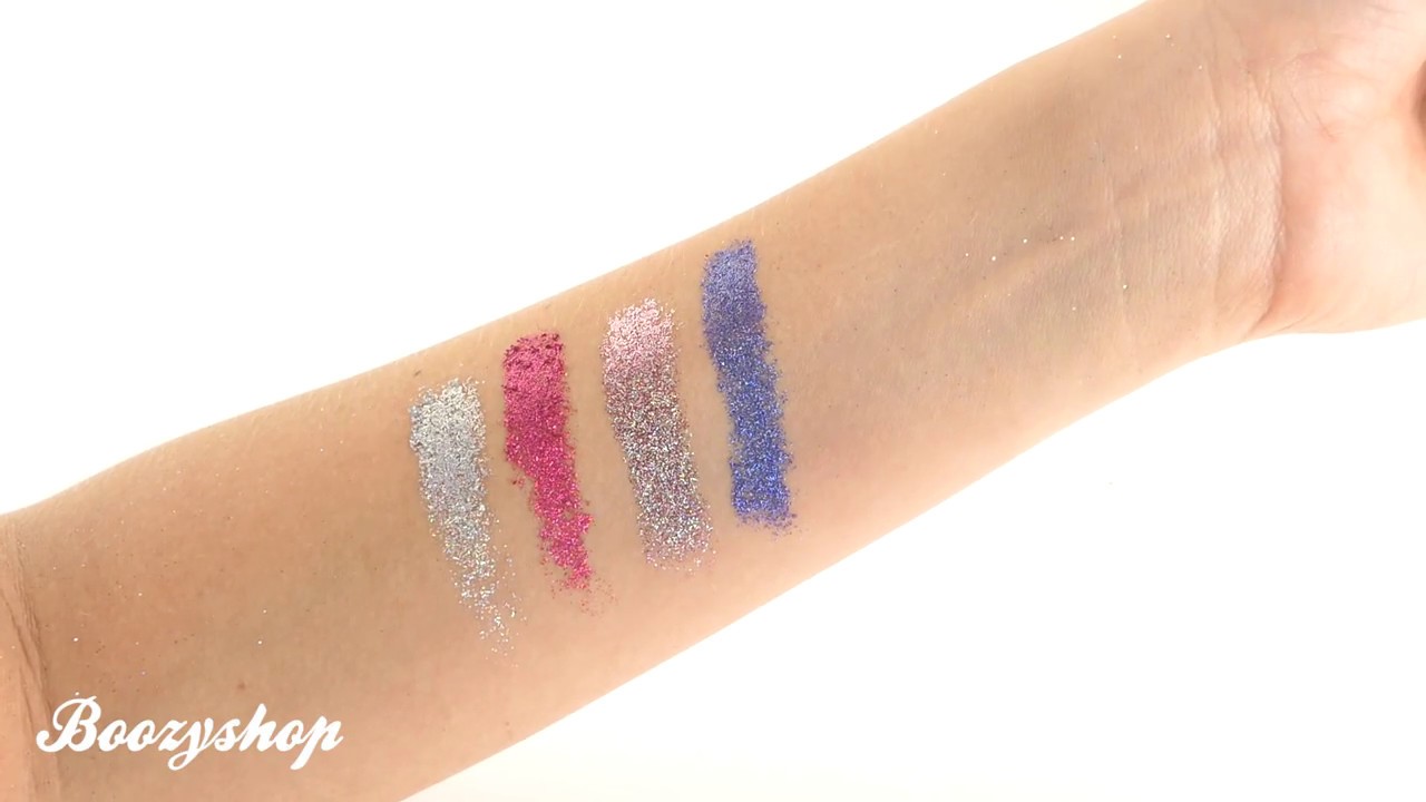 NYX Cosmetics Glitter Goals Cream Quad Palette Love On Top