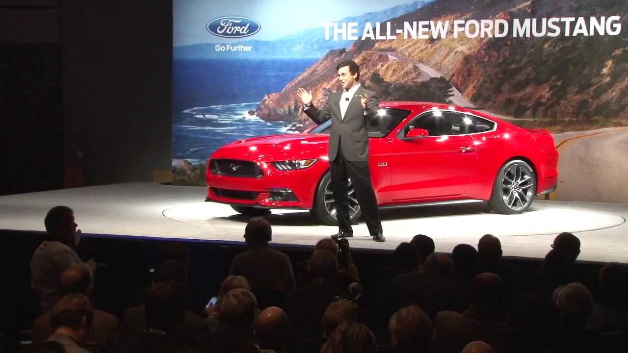 Full Coverage From 2015 Mustang Reveal 🎥
