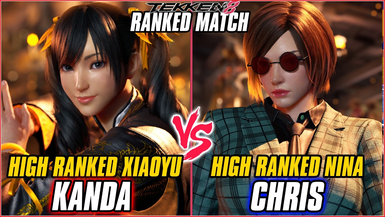 TEKKEN 8 ▰ KANDA (Xiaoyu) vs SURELY NOT CHRIS (Nina) ▰ T8 RANKED GAMEPLAY