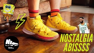 review nike kyrie 5 spongebob