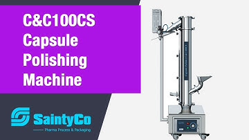 C&C100CS Vertical Capsule Polisher with Sorter-SaintyCo