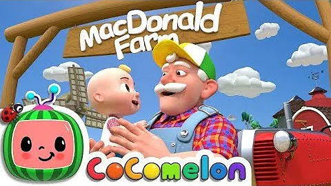 Old MacDonald Had A Farm - 3D Animation English Nursery Rhymes & Songs for children