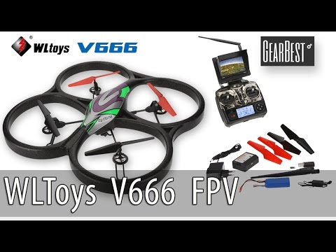 WLToys V666 FPV Quadcopter - GearBest