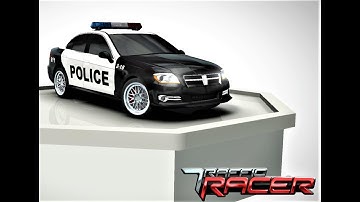 Traffic Racer Police Car Desert Gameplay