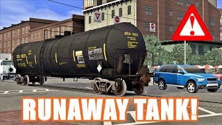 Runaway Tank Car