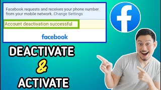 HOW TO DEACTIVATE AND ACTIVATE FACEBOOK ACCOUNT 2022? (PAANO MAG DEACTIVATE AT ACTIVATE NG ACCOUNT)