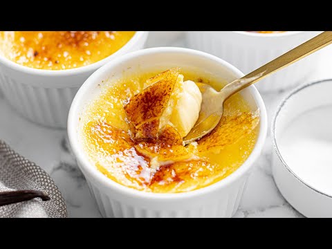 Make this easy dessert for date night! Creme Brulee!